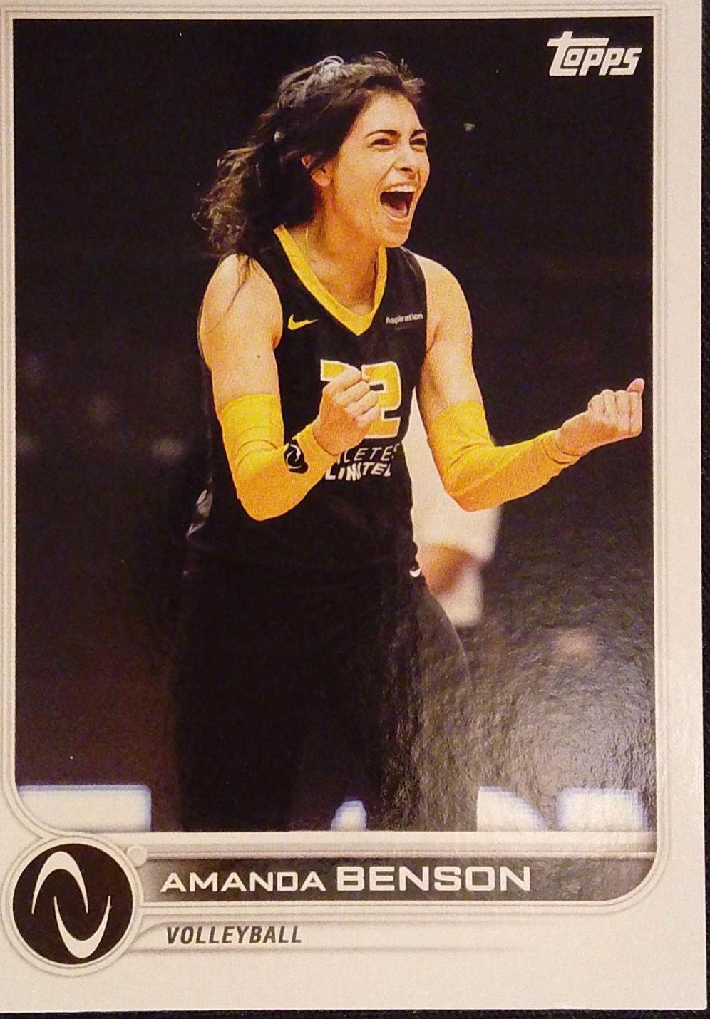 Amanda Benson #143 2023 Topps Athletes Unlimited Basketball
