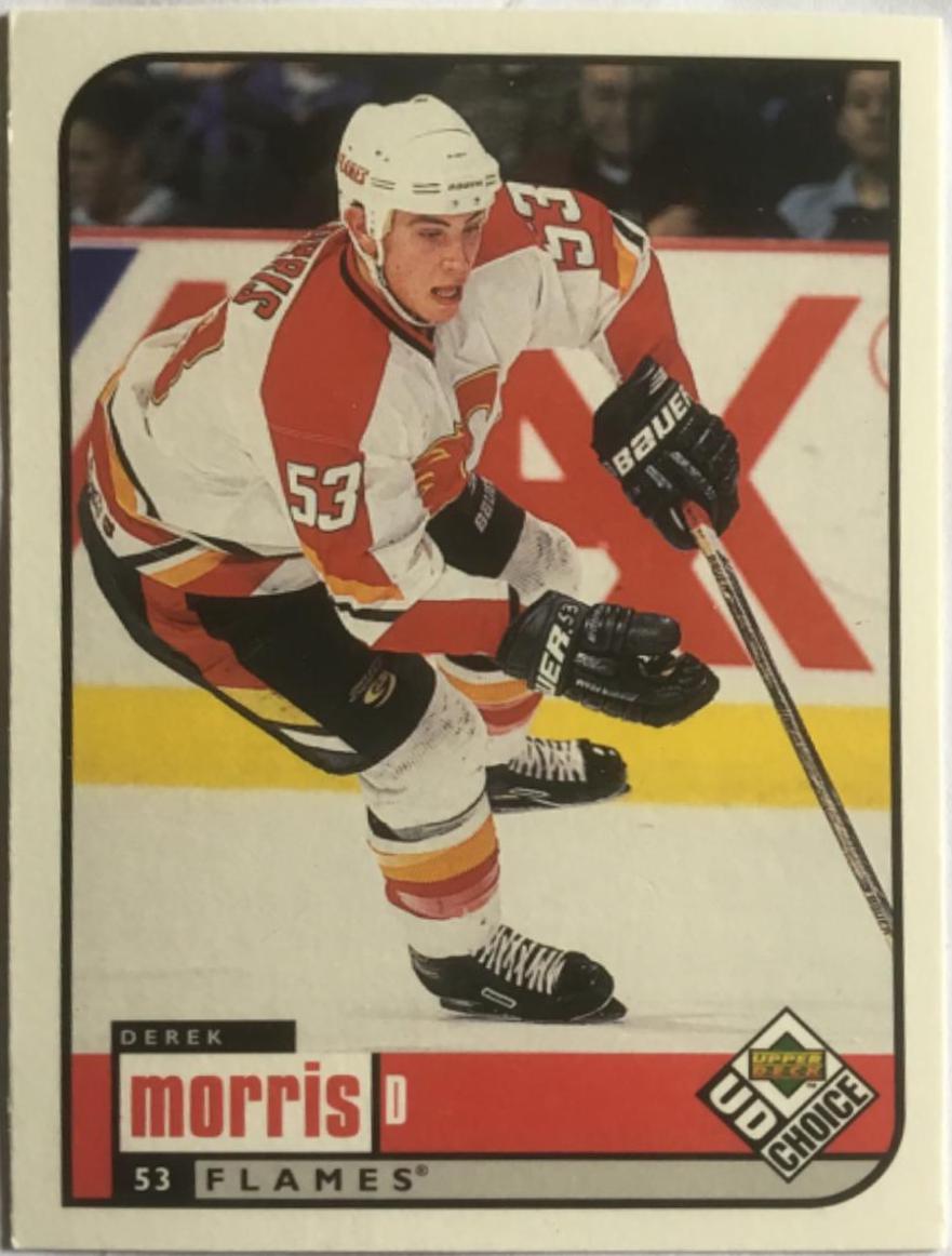 Derek Morris #29 Hockey Cards 1998 Upper Deck