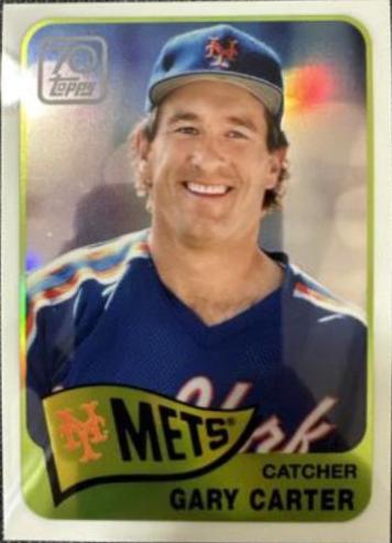 Gary Carter #70YTC-15 Baseball Cards 2021 Topps Chrome 70 Years of Baseball