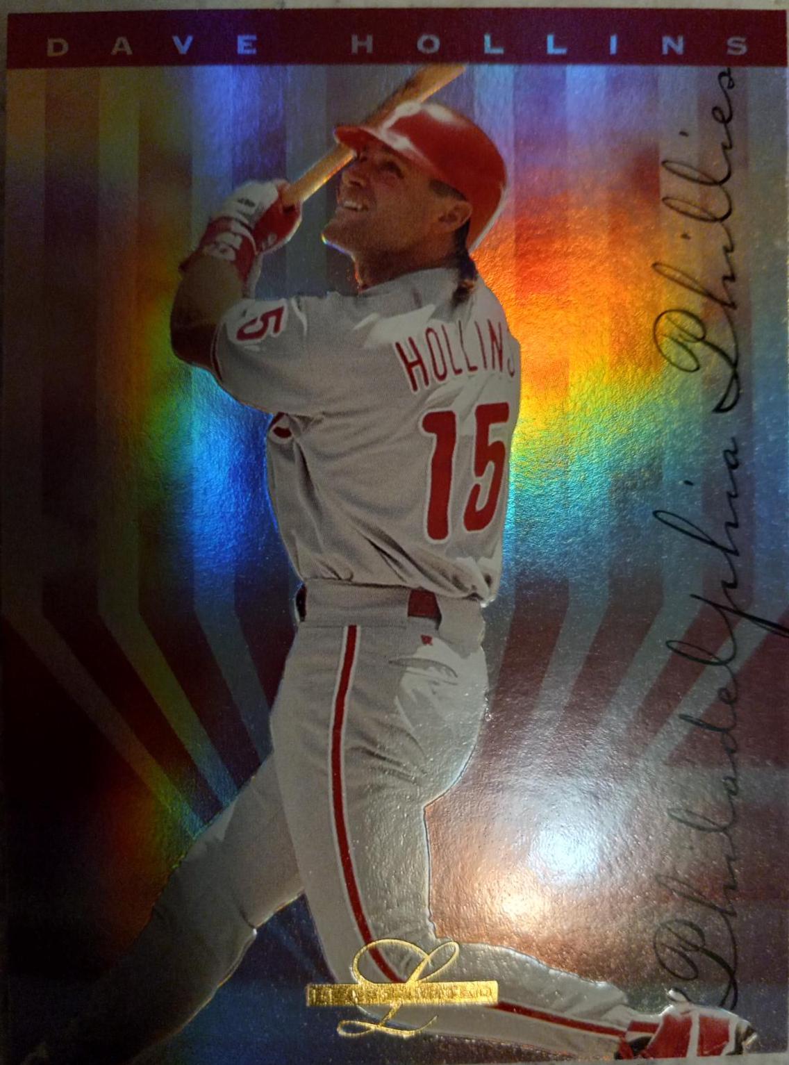 Dave Hollins #45 Baseball Cards 1995 Leaf Limited