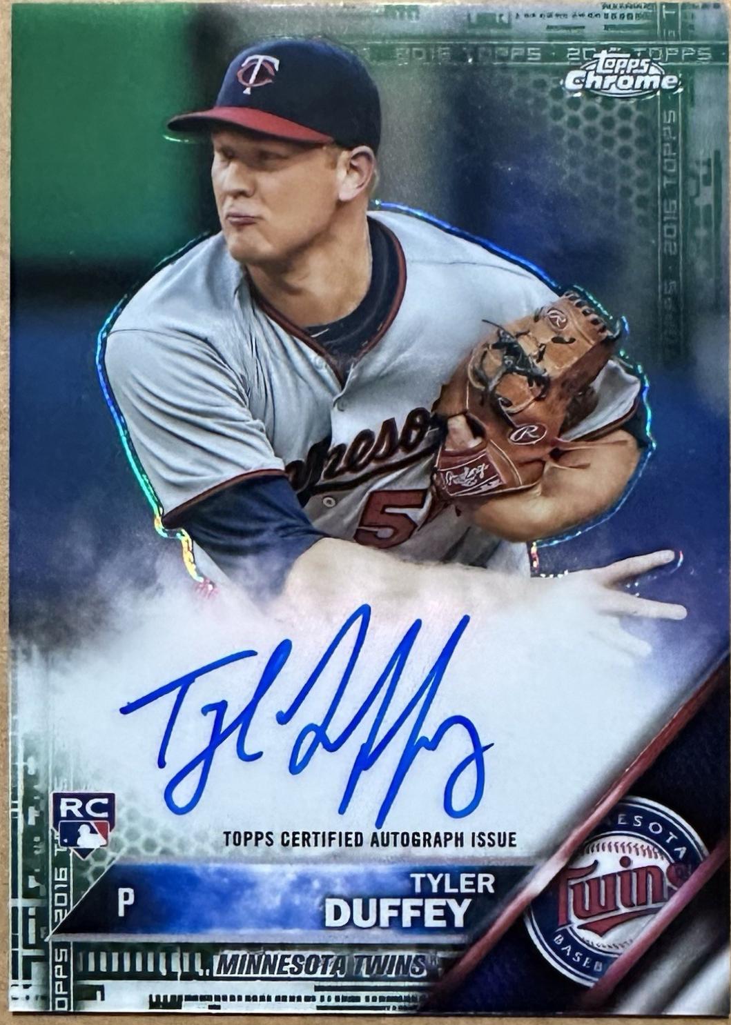 Tyler Duffey [Green Refractor] #RA-TD
