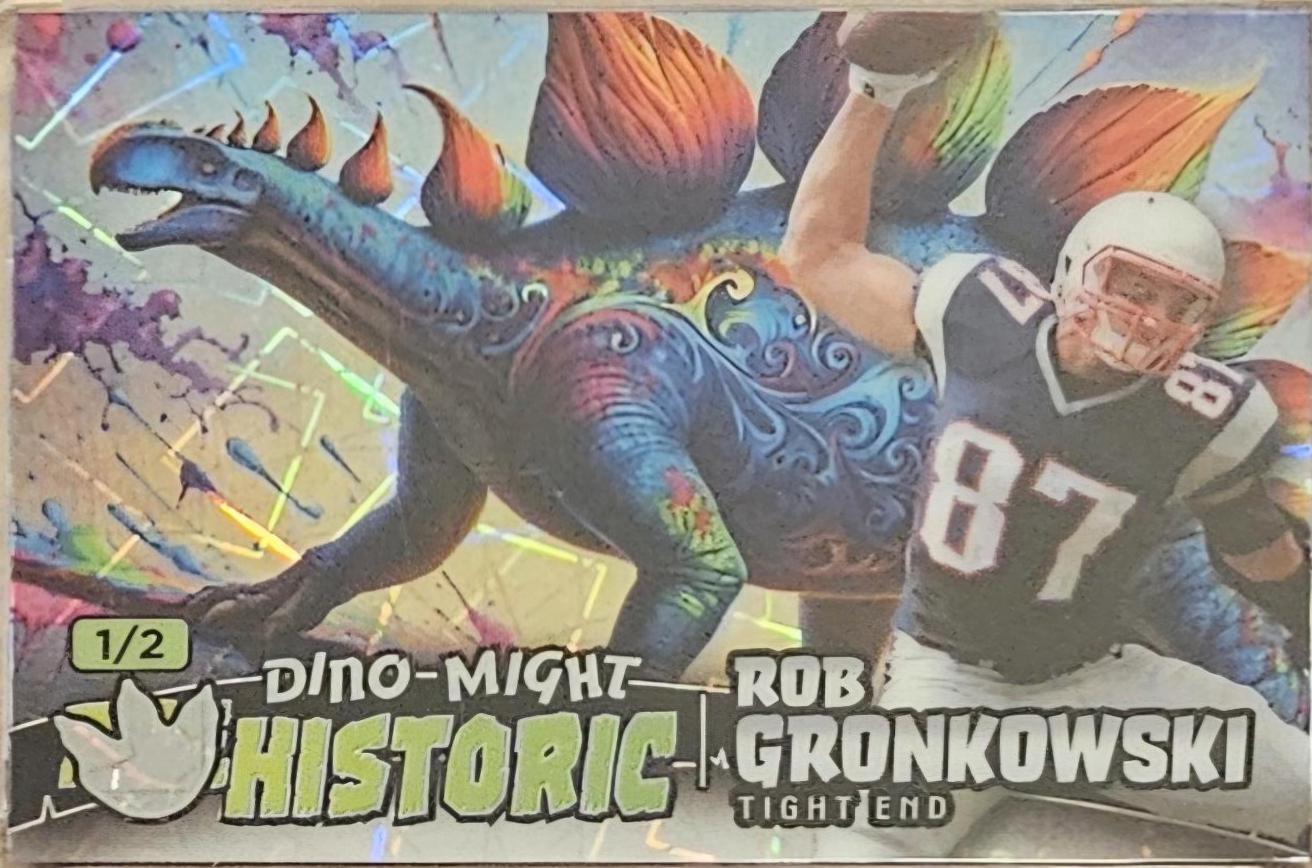 Rob Gronkowski #PHSTG1-RG 2024 Wild Card Alumination Dino Might Pre Historic Football