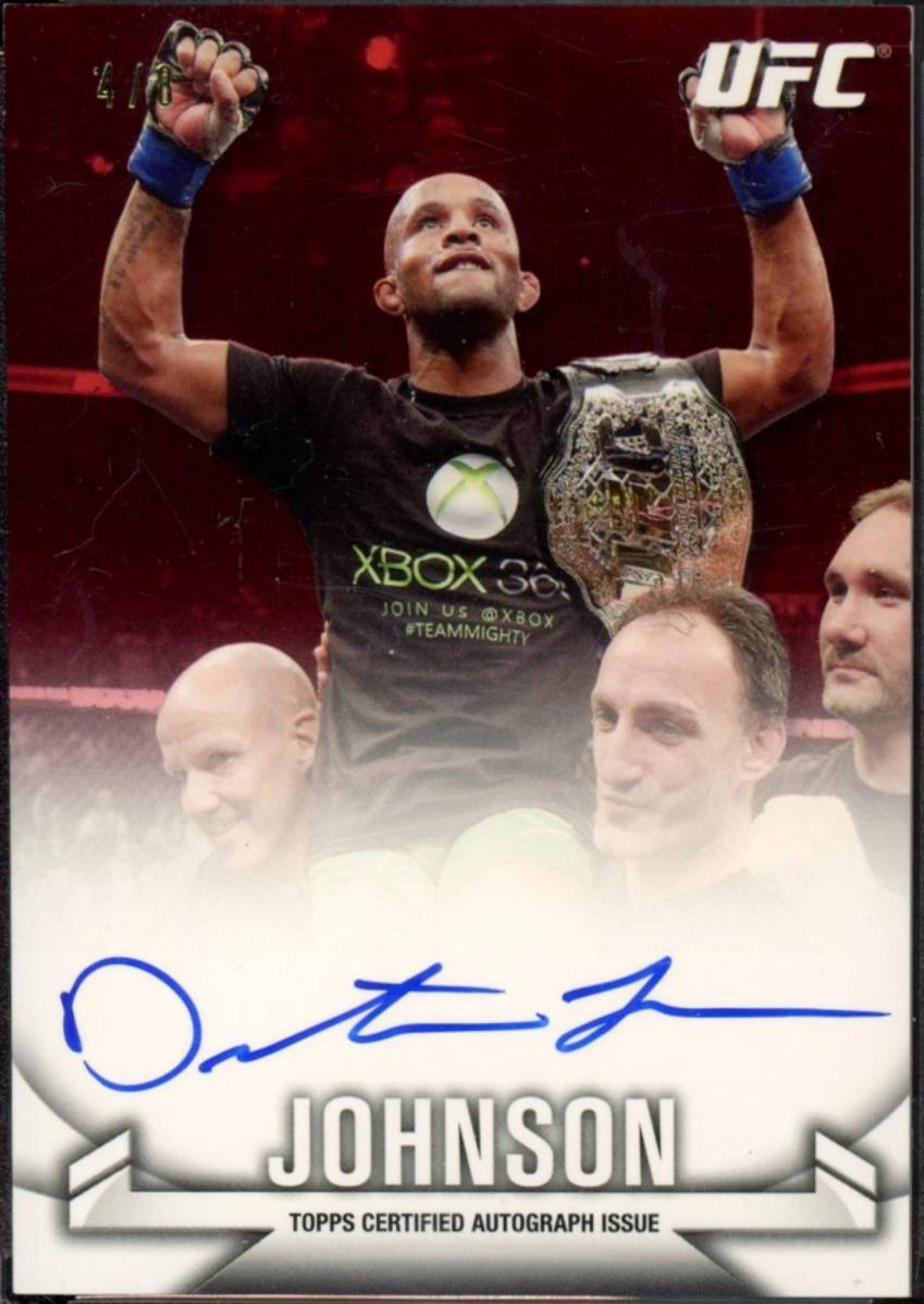 Demetrious Johnson [Red] #KA-DJ