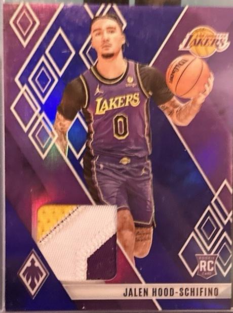 Jalen Hood-Schifino #RM-JHS 2023-24 Panini Phoenix Basketball Rookie Memorabilia
