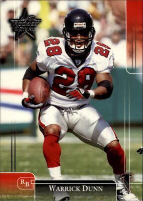 Warrick Dunn #5 Football Cards 2002 Leaf Rookies & Stars