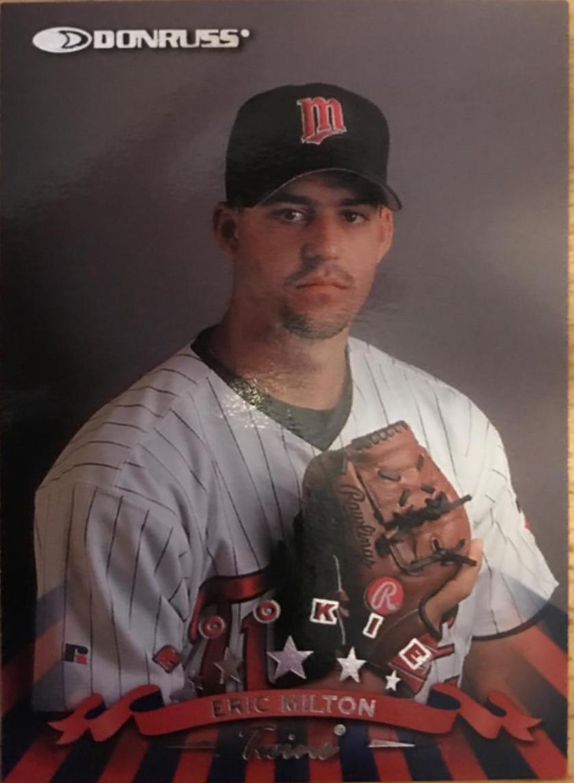 Eric Milton #241 Baseball Cards 1998 Donruss