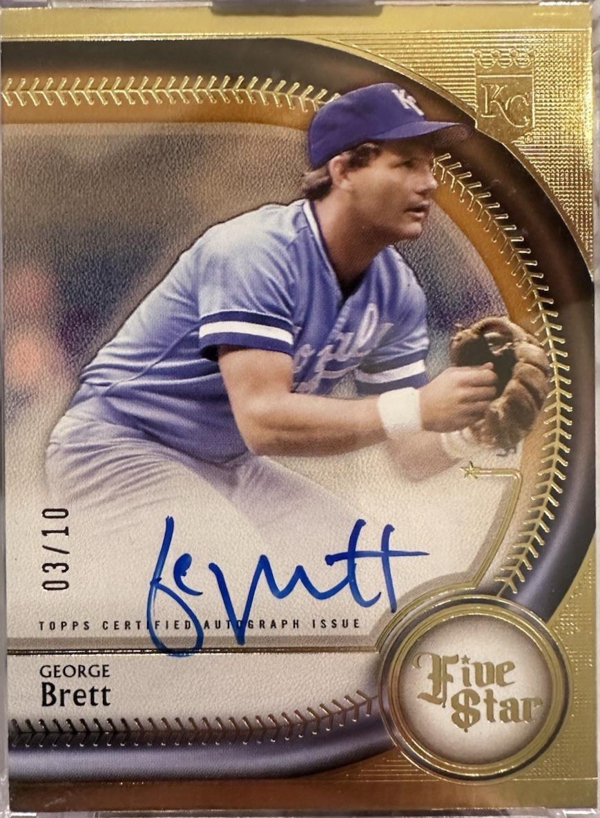 George Brett [Gold] #FSA-GB
