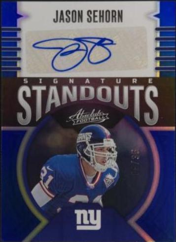 Jason Sehorn [Blue] #SS-11