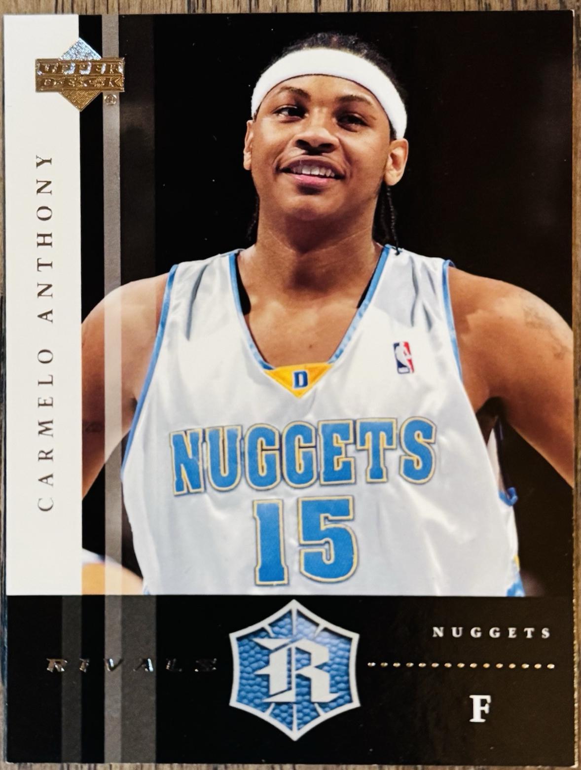 Carmelo Anthony #16 Basketball Cards 2004 Upper Deck Rivals