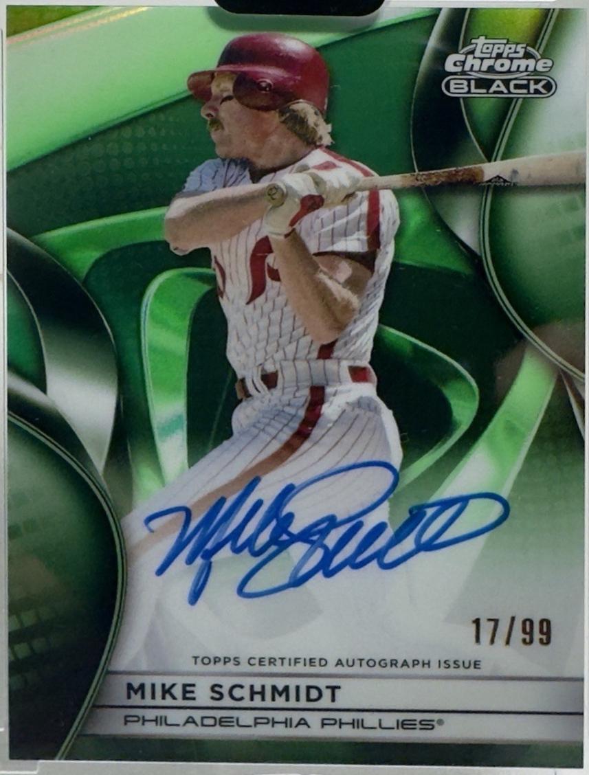 Mike Schmidt [Green Refractor] #CBA-MS