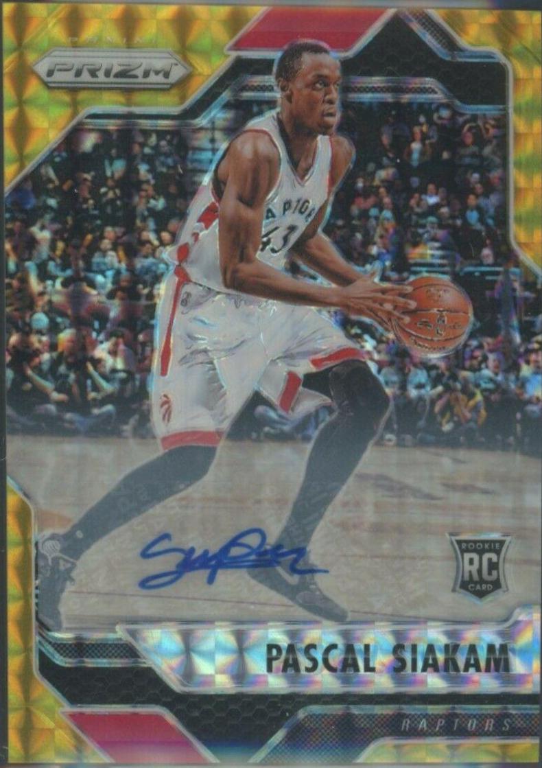 Pascal Siakam [Autograph Gold] #72