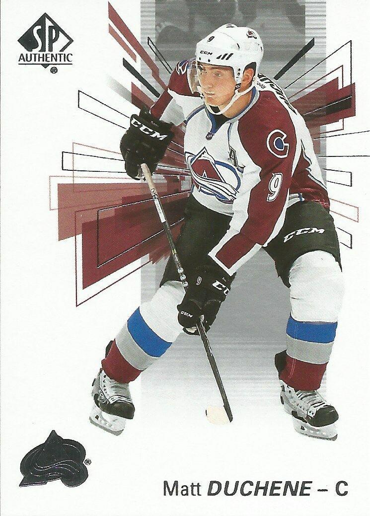 Matt Duchene #9 Hockey Cards 2016 SP Authentic