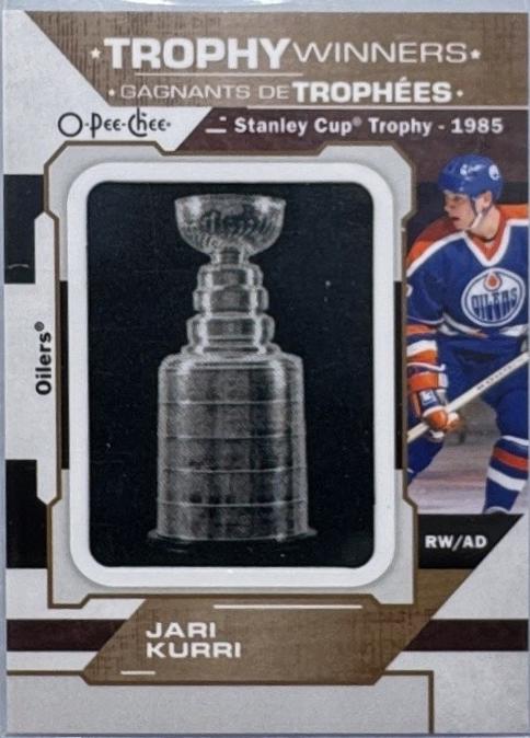 Jari Kurri #P-77 Hockey Cards 2022 O Pee Chee Patches