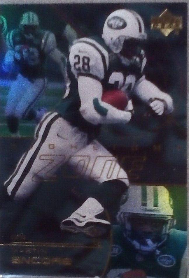 Curtis Martin #HZ7 Football Cards 2000 Upper Deck Encore Highlight Zone