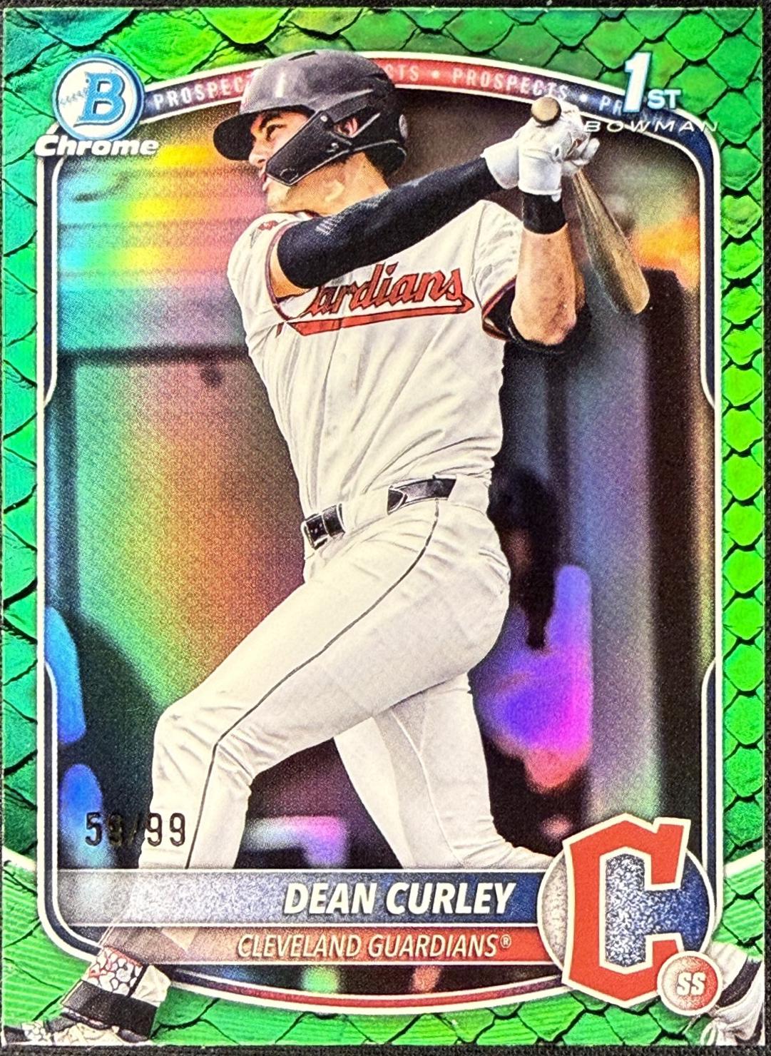 Dean Curley [Green Reptilian Refractor] #BDC-129