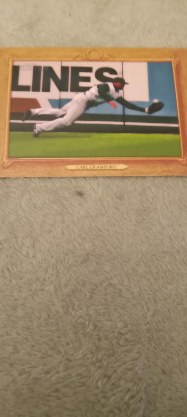 Carl Crawford #58 2007 Topps Turkey Red Baseball