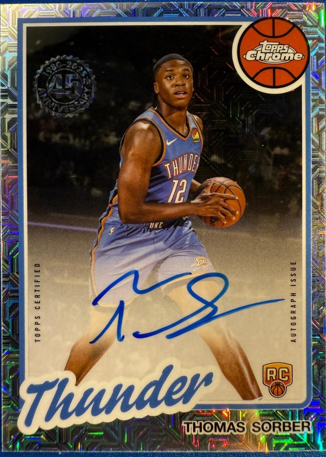 Thomas Sorber #80CR2-TS Prices | 2025 Topps 1980 Chrome Rookie