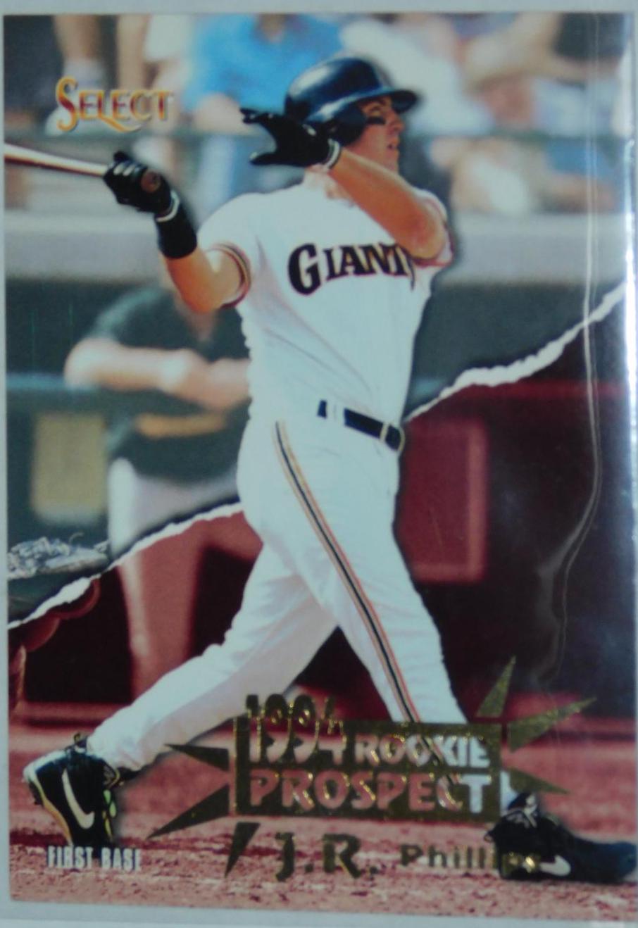 J.R. Phillips #396 Baseball Cards 1994 Select