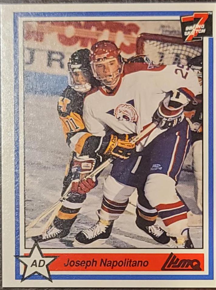 Joseph Napolitano #249 1990 7th Inning Sketch Lhjmq Hockey