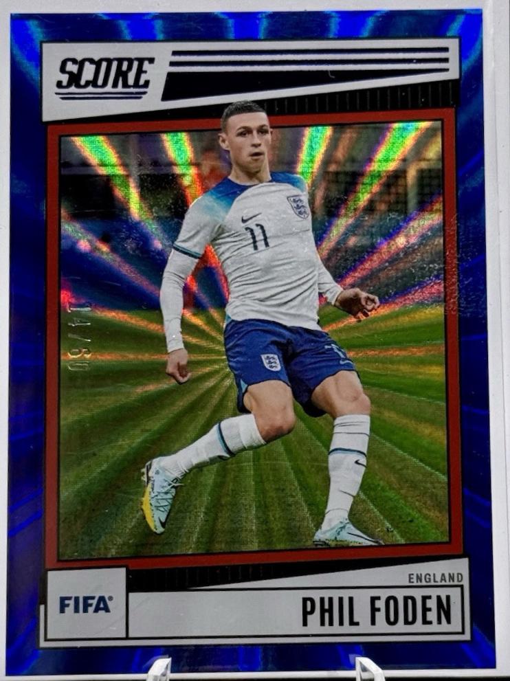 Phil Foden #50 2022 Panini Score FIFA
