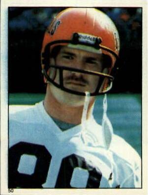 Dan Ross #50 Football Cards 1981 Topps Stickers