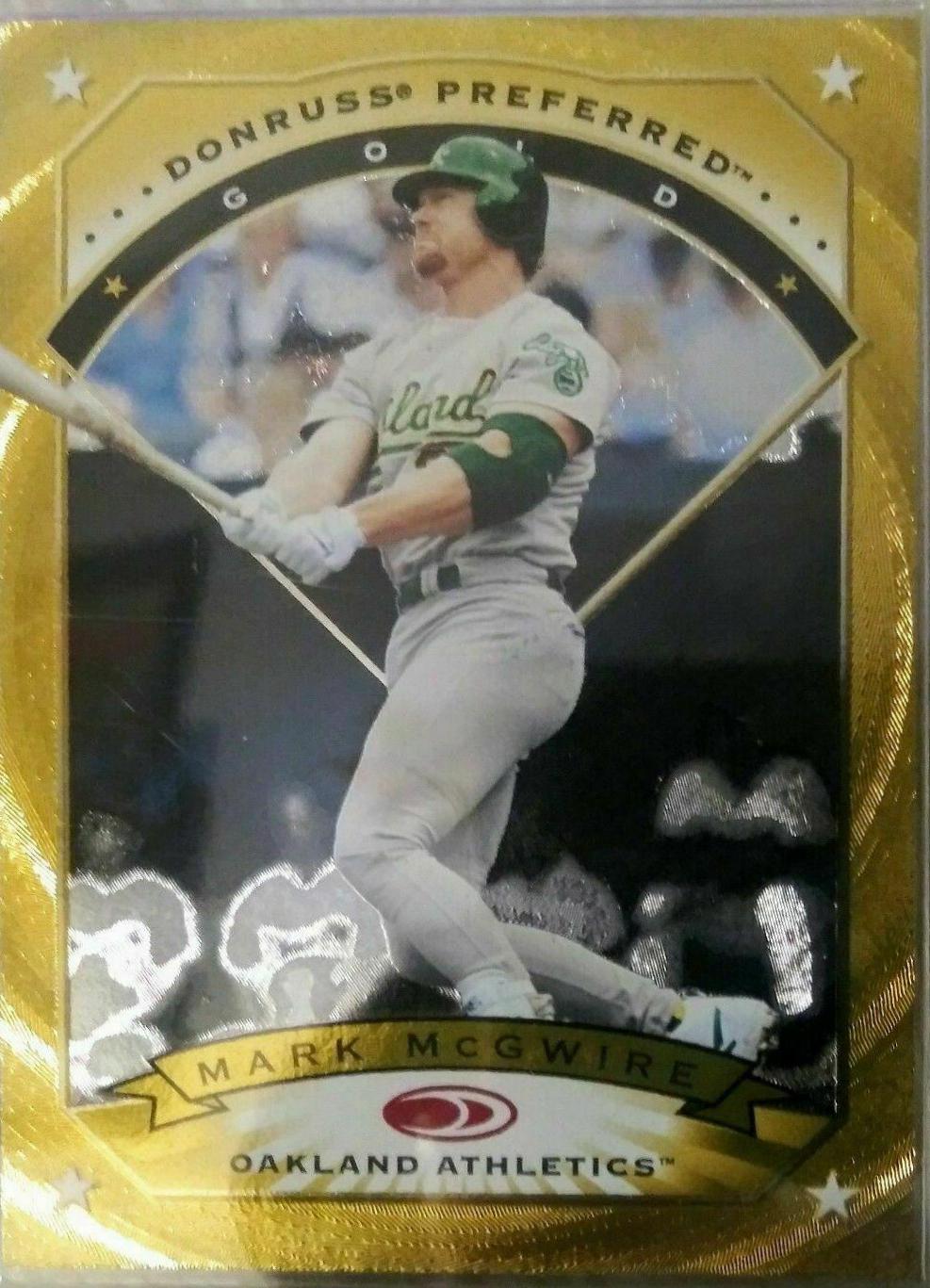 Mark McGwire #50 1997 Panini Donruss Preferred Baseball