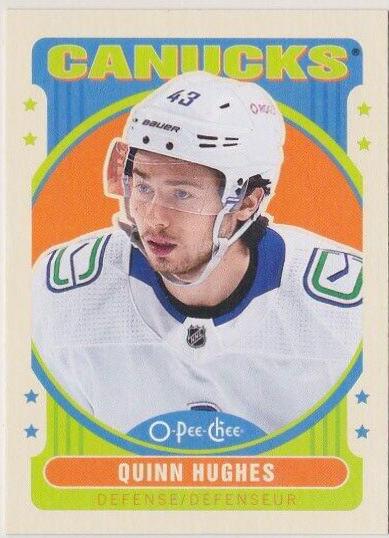 Quinn Hughes #R-14 Hockey Cards 2021 O-Pee-Chee Retro