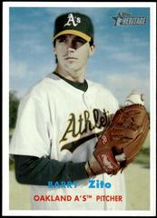 Barry Zito #105 Baseball Cards 2006 Topps Heritage Prices