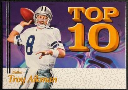 Troy Aikman #T10-TA 2026 Panini Decades 90s Pop Culture Football