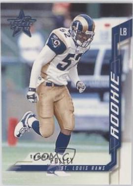 Tommy Polley #283 2001 Leaf Rookies & Stars Football