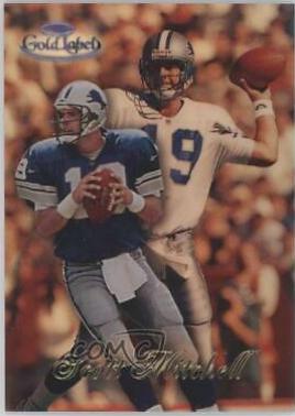 Scott Mitchell #58 1998 Topps Gold Label Football