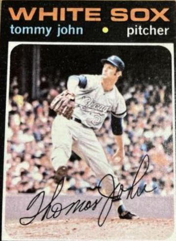 Tommy John #520 Baseball Cards 1971 Topps