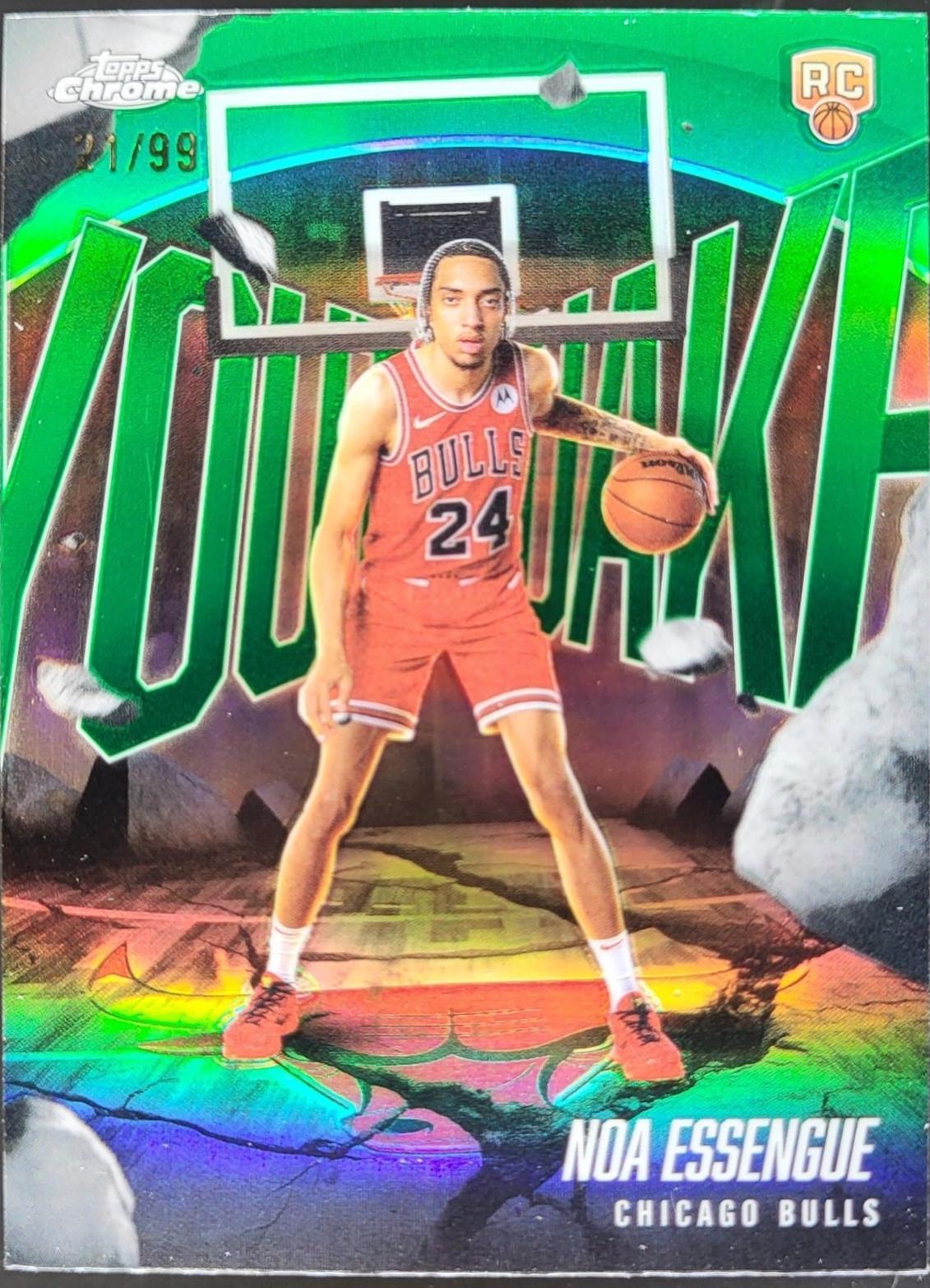 Noa Essengue [Refractor Green] #YQ-12