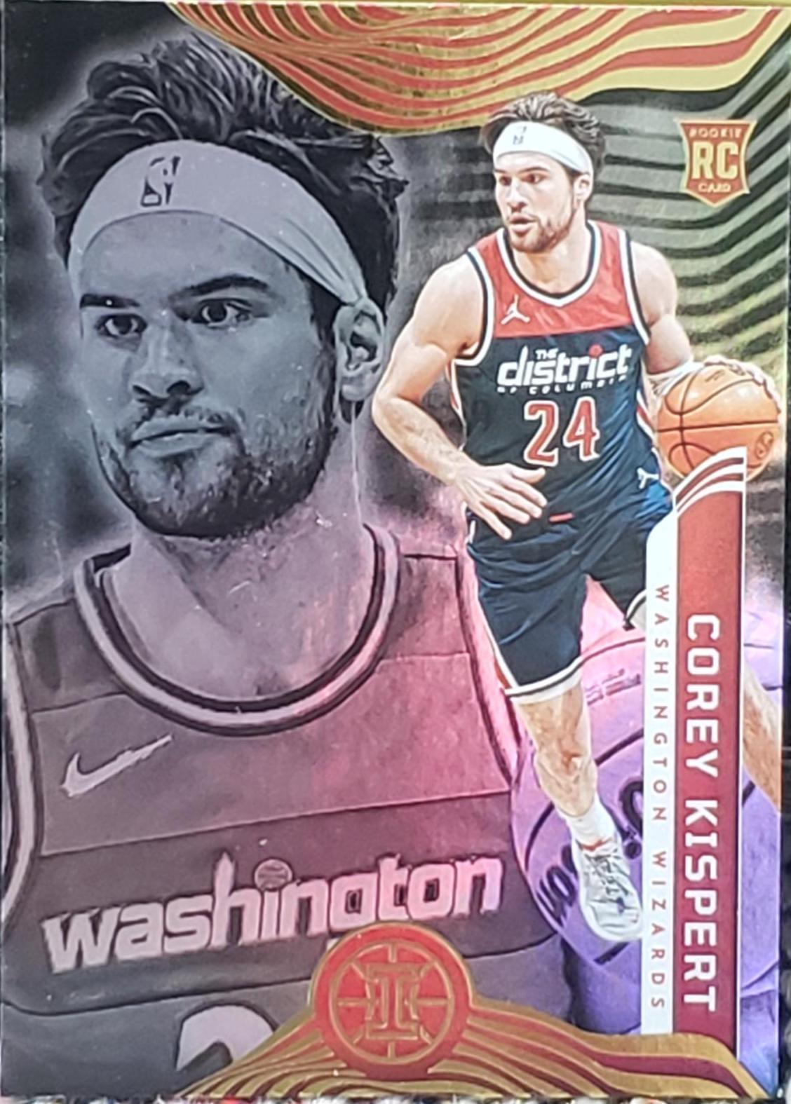 Corey Kispert #165 Basketball Cards 2021 Panini Illusions