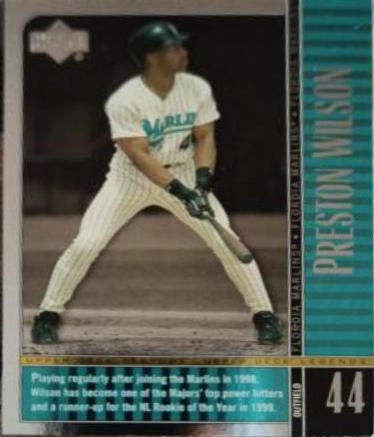 Preston Wilson #44 Baseball Cards 2000 Upper Deck Legends