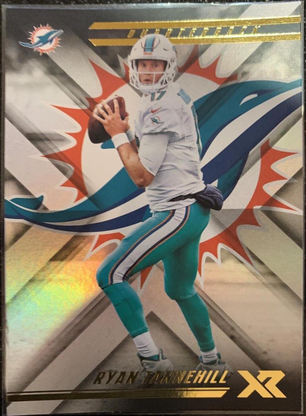 Ryan Tannehill #4 Football Cards 2018 Panini XR
