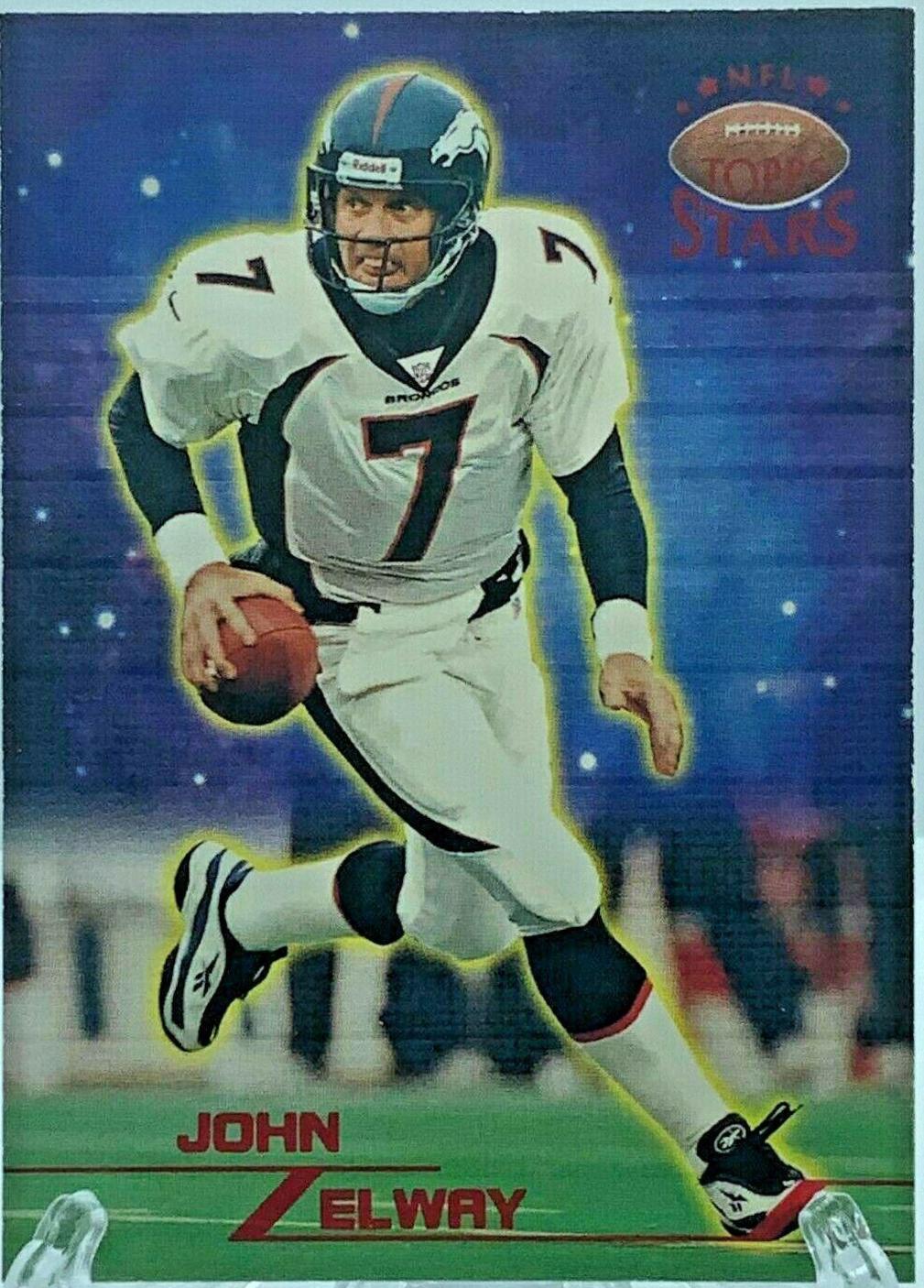 John Elway #1 Football Cards 1998 Topps Stars
