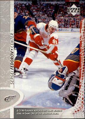 Sergei Fedorov #250 Hockey Cards 1996 Upper Deck