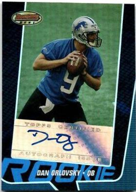Dan Orlovsky [Autograph Blue] #161