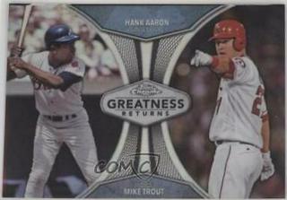 Hank Aaron, Mike Trout