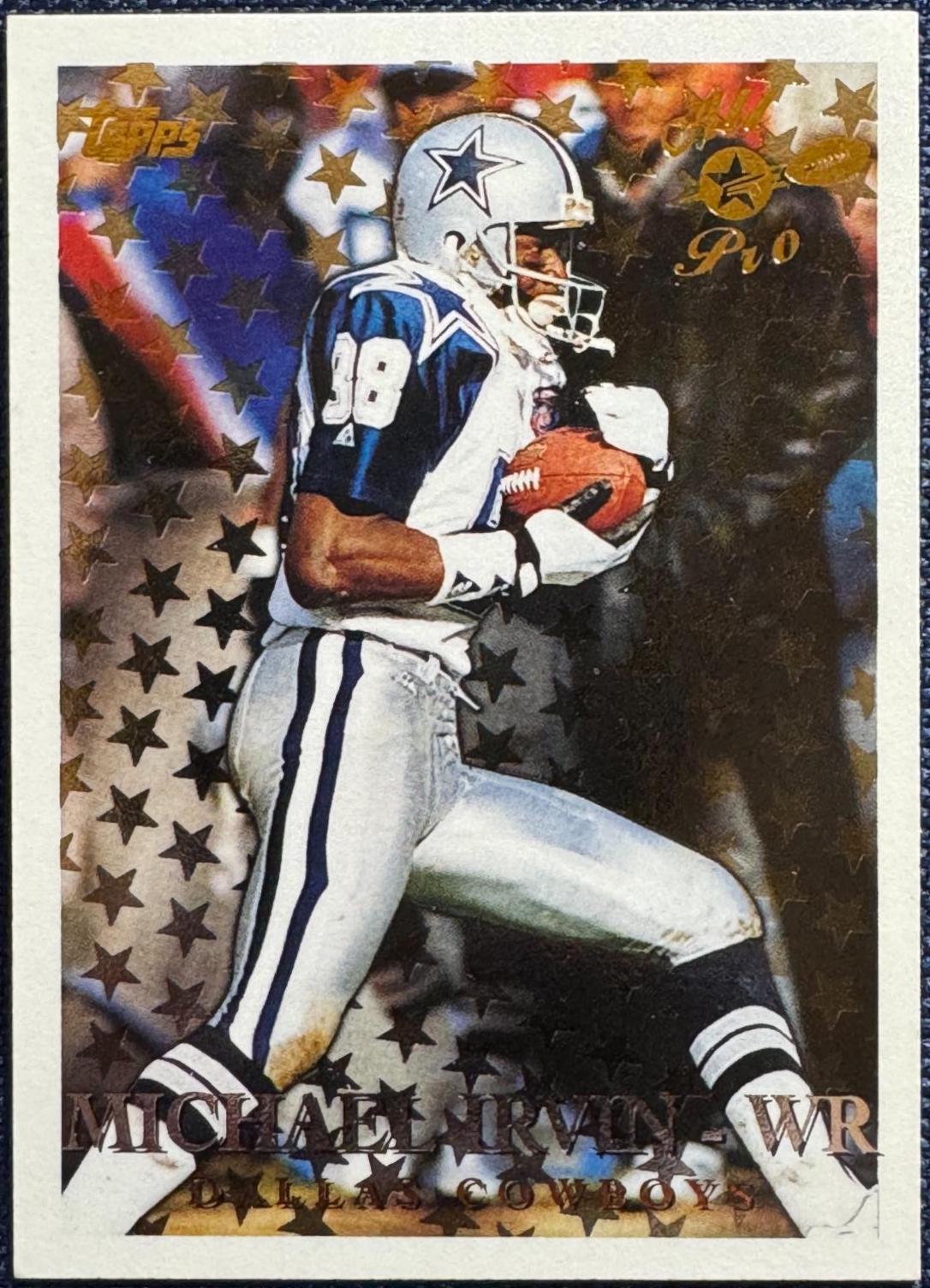 Michael Irvin #AP-8 Football Cards 1995 Topps All Pros