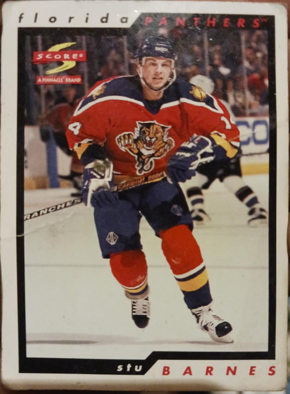 Stu Barnes #180 Hockey Cards 1996 Pinnacle