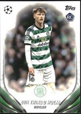 Odin Thiago Holn #8 2023 Topps UEFA Club