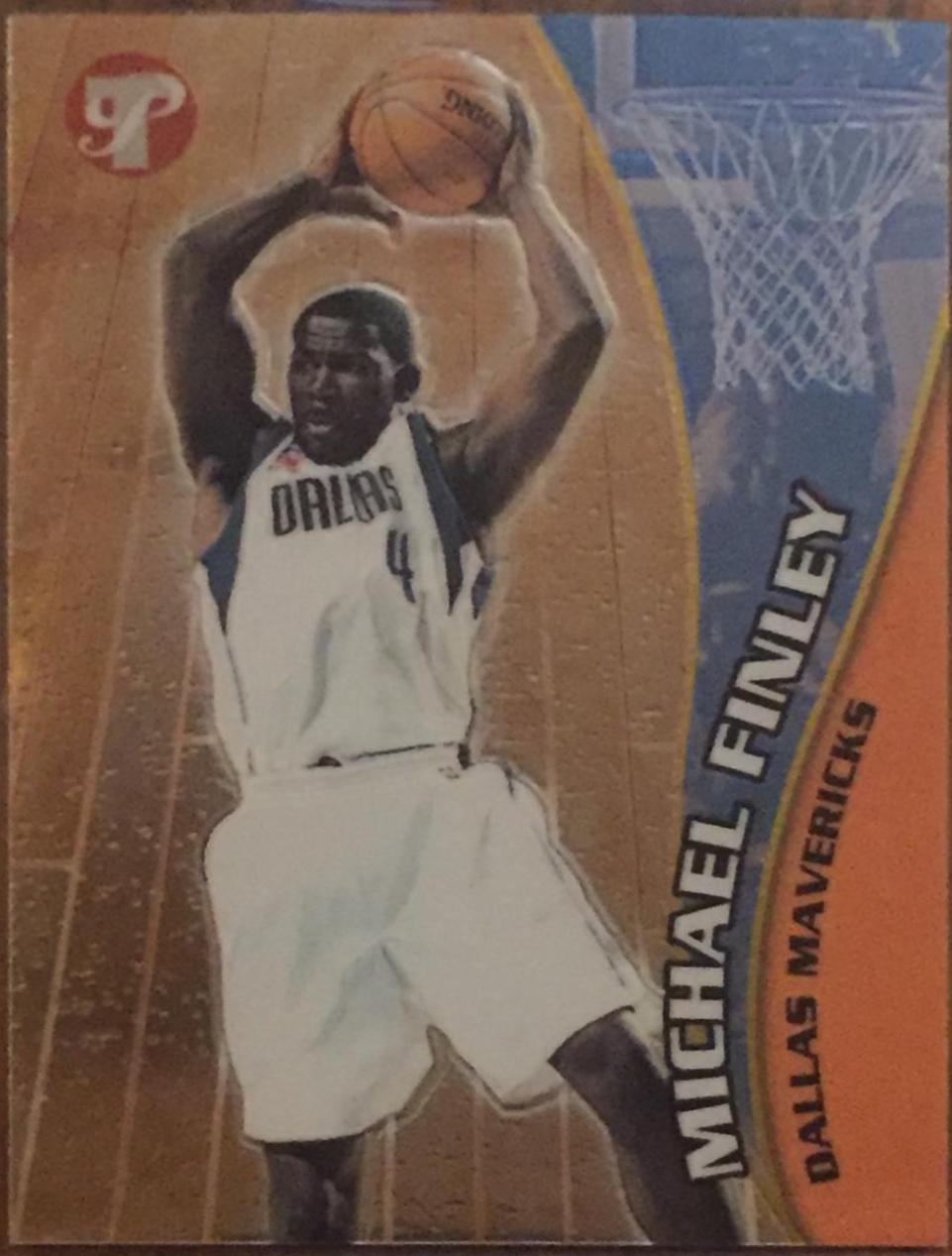 Michael Finley #25 2001 Topps Pristine Basketball