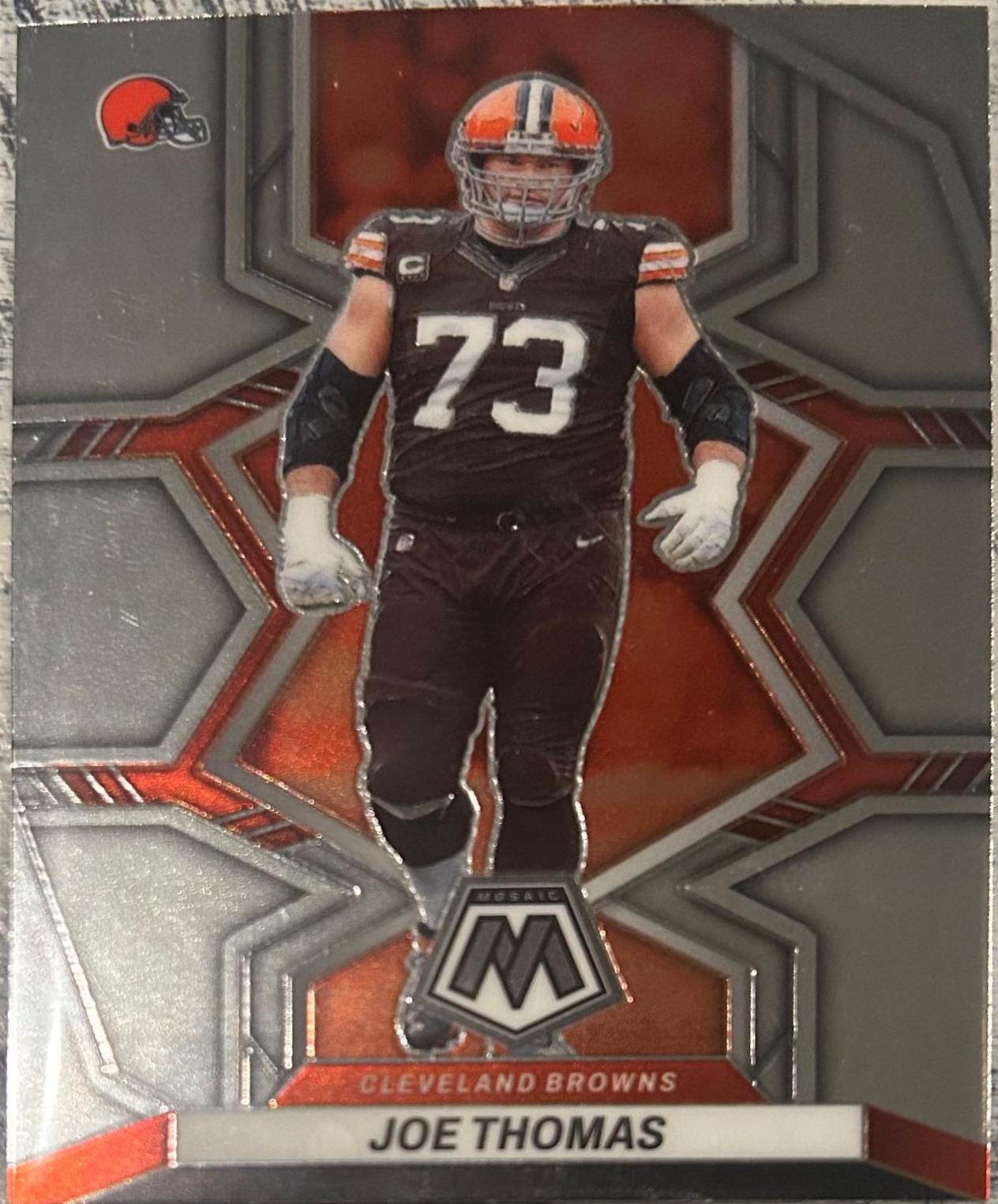 Joe Thomas #51 Football Cards 2022 Panini Mosaic