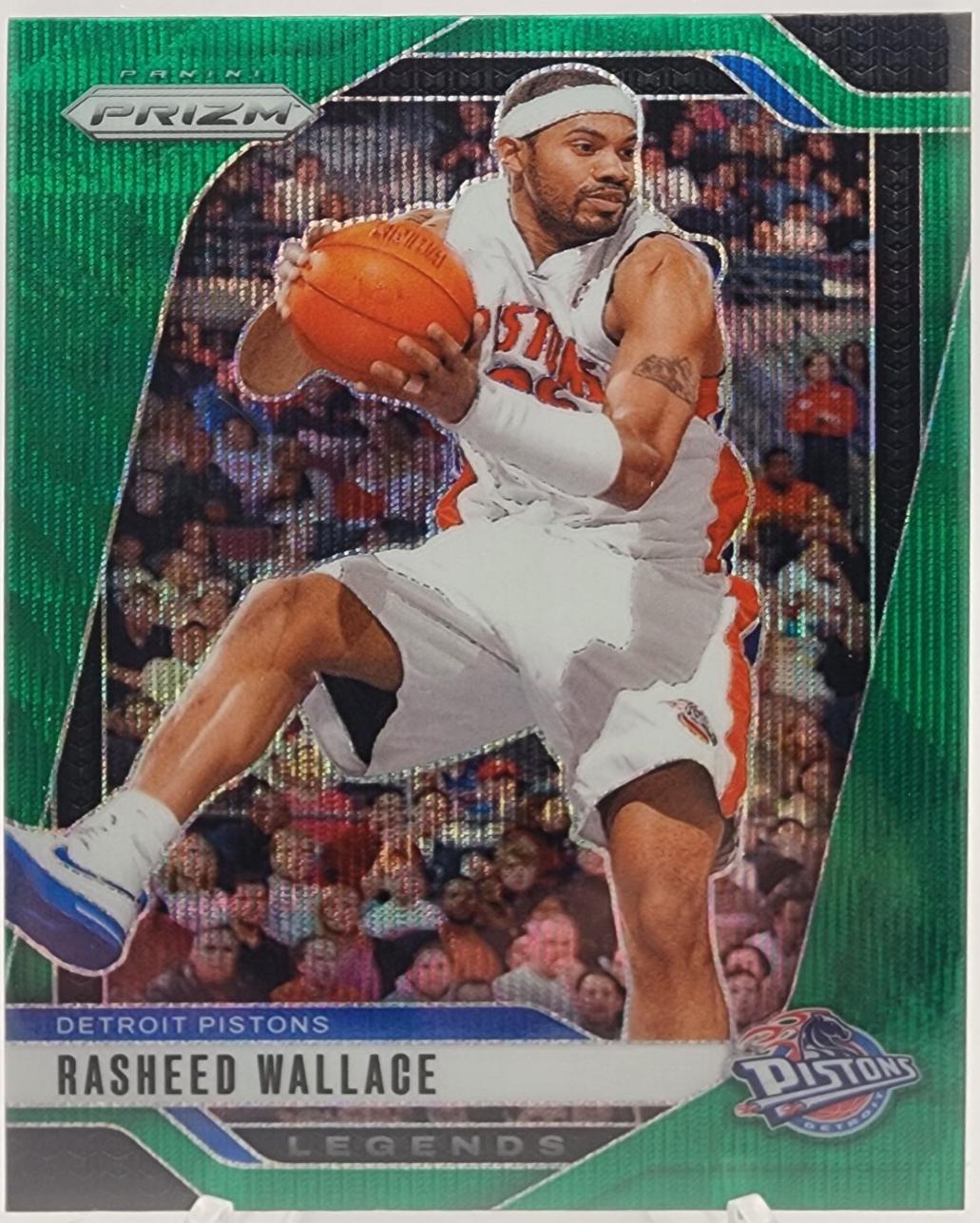 Rasheed Wallace [Green Wave] #293 Prices | 2024 Panini Prizm ...