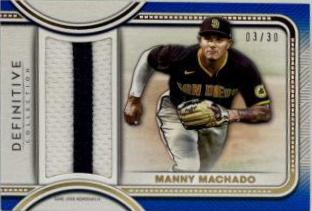 Manny Machado [Blue] #DJR-MAC