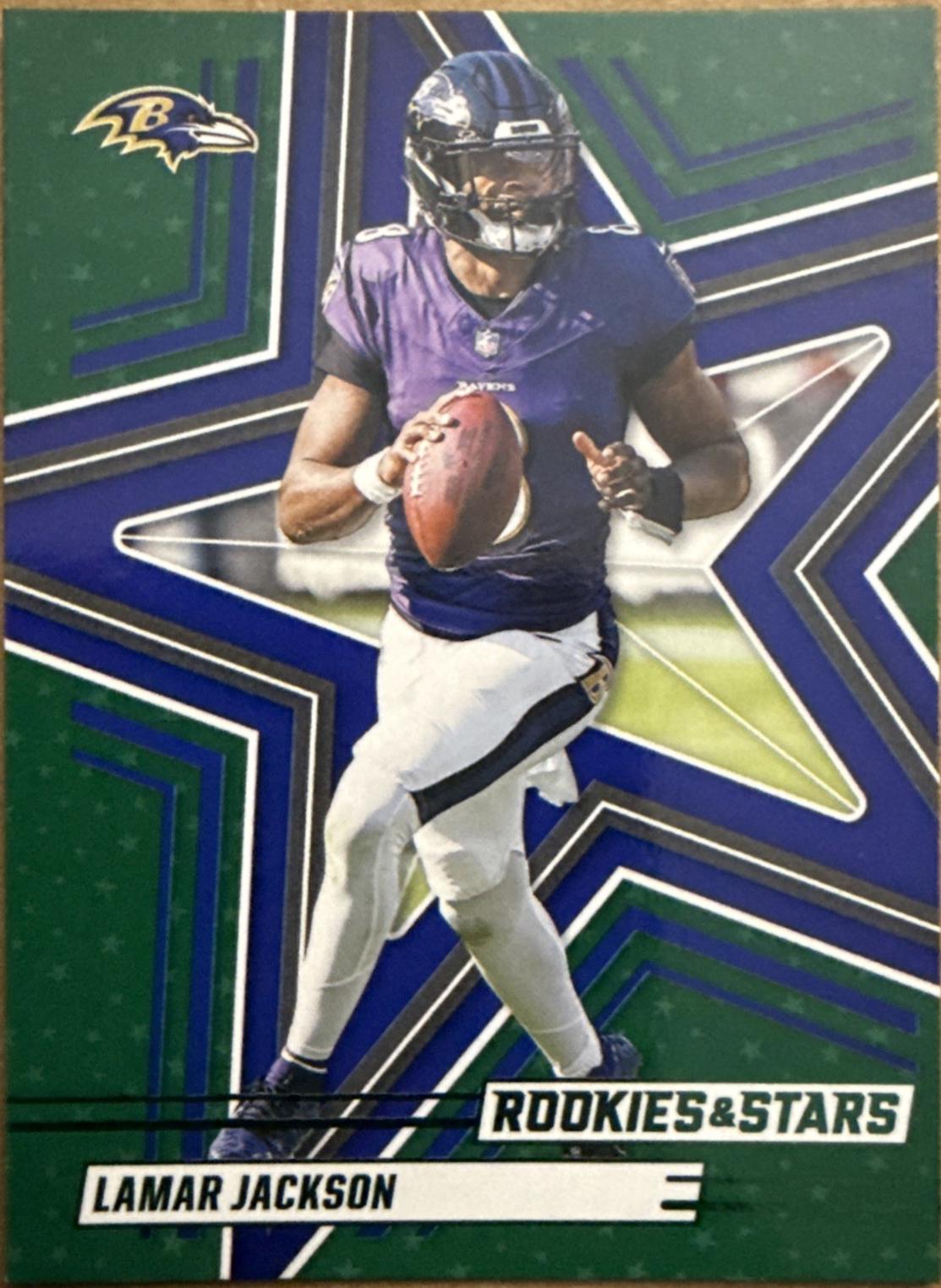 Lamar Jackson #51 2025 Panini Rookies & Stars Football