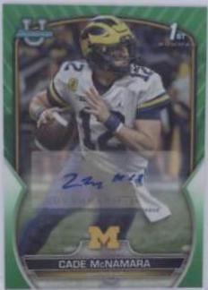 Cade McNamara [Autograph Green] #99