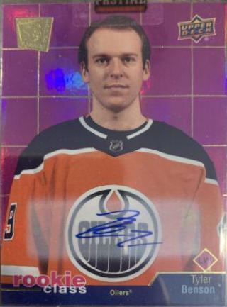 Tyler Benson [Spectrum Autograph] #RC-43